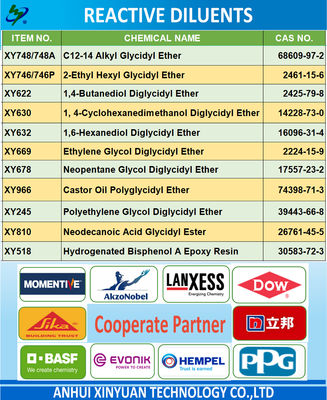 Polypropylene GlycolDiglycidyl Ethers XY207 CAS 26142-30-3