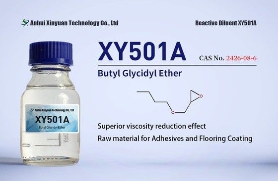 বুটাইল গ্লাইসিডিল ইথার XY501A XY501P, মোনো ইপোক্সি ফাংশনাল, উচ্চ বিশুদ্ধতা, কম ক্লোরিন, আঠালো জন্য মেঝে পটটিং ল্যামিনেটিং টুলিং এনক্যাপসুলাইটন