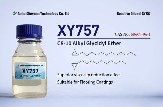 C8-10 অ্যালকাইল গ্লাইসিডিল ইথার XY757 CAS 68609-96-1, রাসায়নিক প্রতিরোধক আবরণ, সামুদ্রিক আবরণ, টুলিং এবং ঢালাই, সাধারণ ব্যবহারের আঠালো, 100% কঠিন আবরণ